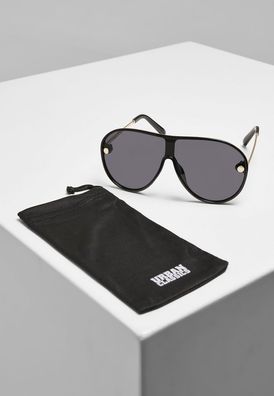 Urban Classics Sonnenbrille Sunglasses Naxos Black/ Gold