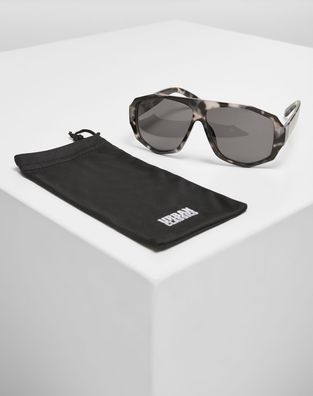 Urban Classics Sonnenbrille 101 Sunglasses UC Grey Leo/ Black