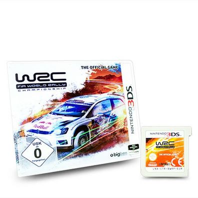 3DS Spiel WRC - Fia World Rally Championship