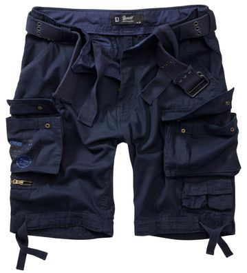 Brandit Shorts Savage Vintage Gladiator in Navy Blue