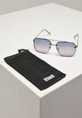 Urban Classics Sonnenbrille Sunglasses Timor Black/ Silver