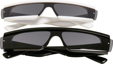 Urban Classics Sunglasses Alabama 2-Pack Black/ White