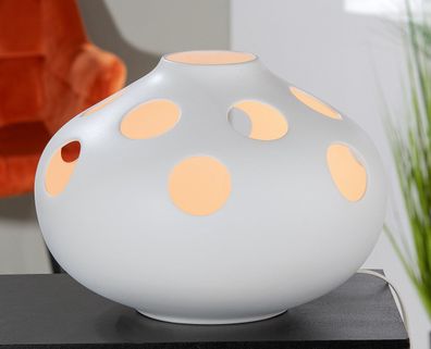 Gilde Keramik Lampe "Nazare" 28891