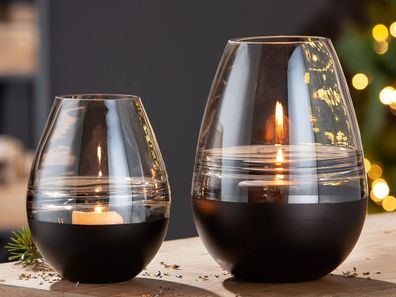 Gilde Glas konische Vase "Elegance" 50850