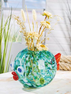 Gilde Vase Fisch "Wendy" 52673