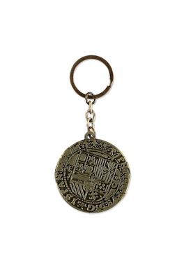 Uncharted - Metal Keychain Gold
