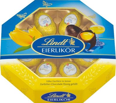 Lindt Eierlikör Eier Kassette 144g