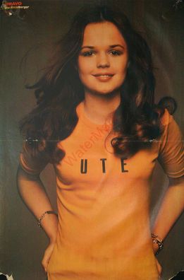 Originales altes Poster Ute Kittelberger