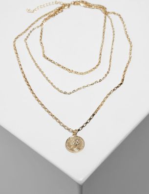 Urban Classics Kette Layering Amulet Necklace Gold