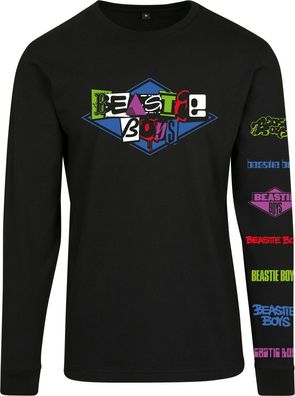 Mister Tee Beastie Boys Logo Longsleeve Black