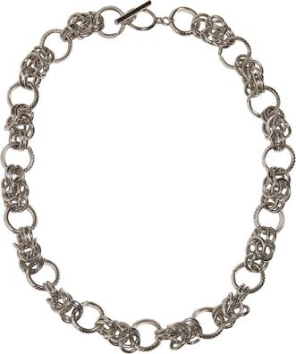 Urban Classics Multiring Necklace Silver