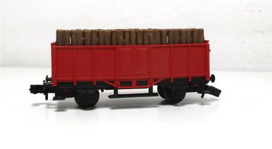 Arnold N 4200 offener Güterwagen Hochbordwagen in Rot mit Ladung (5648H)