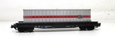 Roco N 2353 Flachwagen 10 50 321 1 415-2 mit DB Container (5849H)