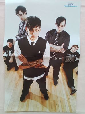 Originales altes Poster Good Charlotte Green Day