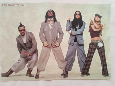 Originales altes Poster The Black Eyed Peas Manga