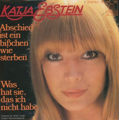 7" Katja Ebstein - Abschied ist ein bißchen wie Sterben