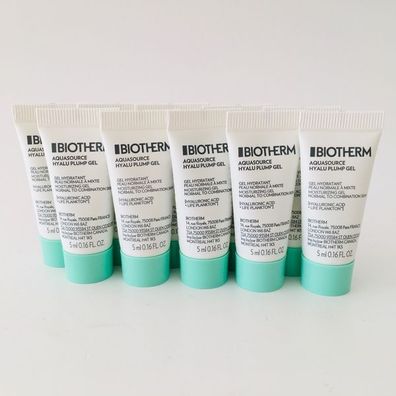 Biotherm Aquasource Hyalu Plump Gel Moisturizing 50ml ( 10 X 5ml )