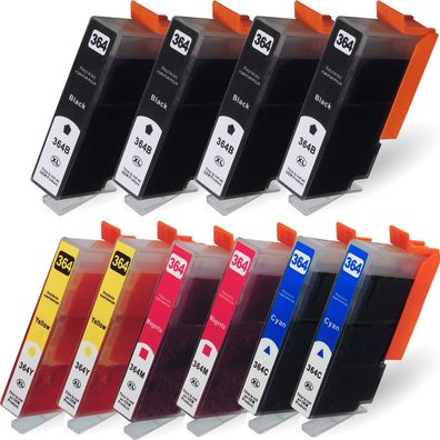 10er Set D&C Tinte für HP PhotoSmart 5520 e All-in-One Druckerpatronen kompatibel ...