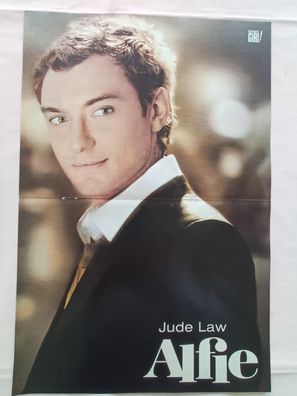 Originales altes Poster Jude Law Alfie