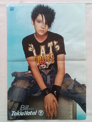 Originales altes Bravo Poster Bill Tokio Hotel