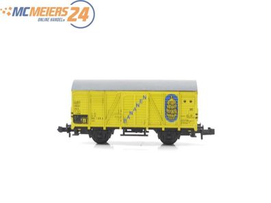 Minitrix N 3523 gedeckter Güterwagen Bananenwagen 082 1 013-8 DB