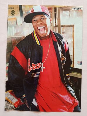 Originales altes Bravo Poster 50 Cent