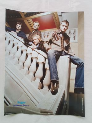 Originales altes Bravo Poster 3 Doors Down Simple Plan