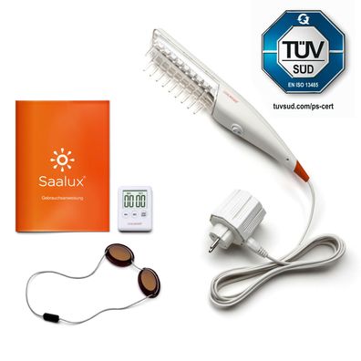 Saalux® UV B-Kamm (311 nm) - gegen Psoriasis und Vitiligo und Neurodermitis