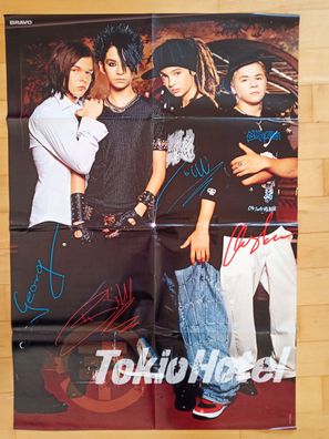 Originales altes Bravo Poster Tokio Hotel (1)