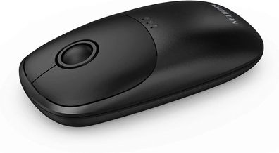 Networx Wireless Charging Bluetooth Maus kabellose Maus Qi schwarz