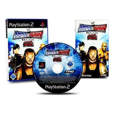 PS2 Spiel WWE Smack Down - Smackdown vs Raw 2008