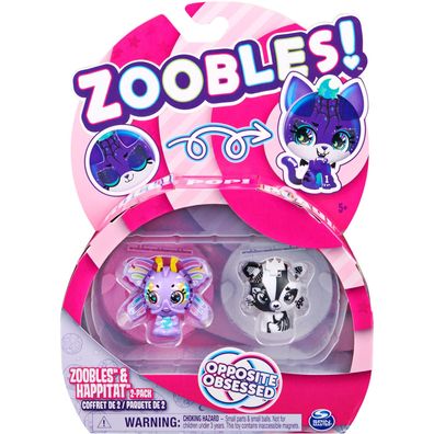 Spin Master Zoobles - 2 Pk Butterfly & F 6063620 - Spinmaster...