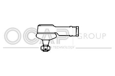 OCAP 0283540 Spurstangenkopf Spurstangenk für Nissan Micra I K10 1.0 1.2