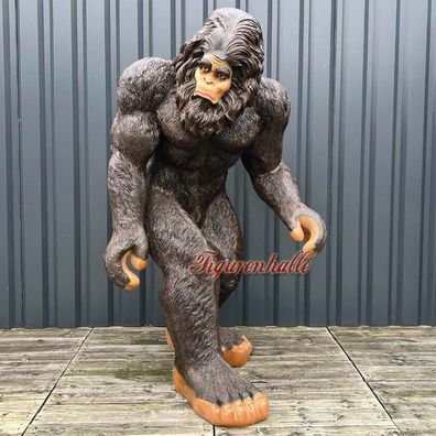 Lebensgroß Yeti Big Foot Affe Figur Statue Skulptur Werbefigur Deko Außenbereich