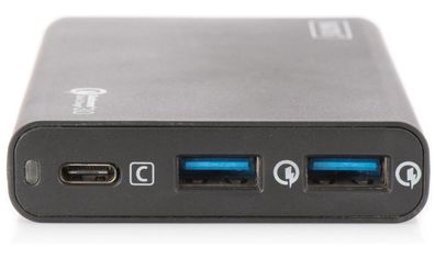 Digitus Universal Travel USB-Ladestation Ladegerät Quick Charge