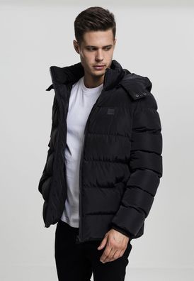 Urban Classics Jacke Hooded Puffer Jacket Black