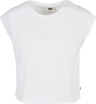 Urban Classics Damen T-Shirt Ladies Organic Short Tee White