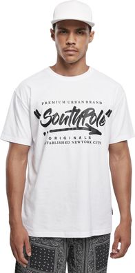 Southpole T-Shirt Short Sleeve Tee White