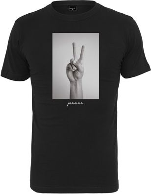 Mister Tee T-Shirt Peace Sign Tee Black