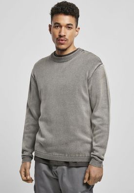 Urban Classics Sweatshirt Washed Sweater Asphalt