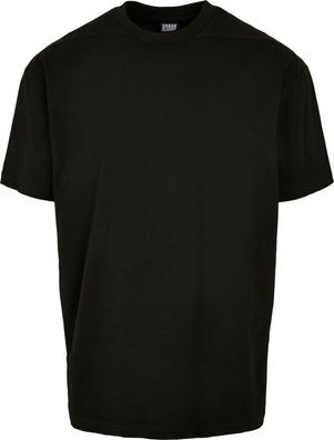 Urban Classics Recycled Curved Shoulder Tee Black