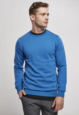 Urban Classics Sweatshirt Organic Basic Crew Sporty Blue