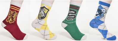 Merchcode Socken Harry Potter Team Socks 4-Pack Multicolor