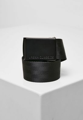 Urban Classics Gürtel Easy Polyester Belt black