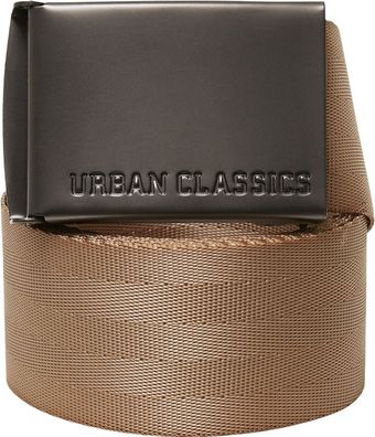 Urban Classics Gürtel Easy Polyester Belt Beige