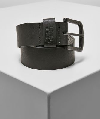 Urban Classics Leather Imitation Belt Darkgrey