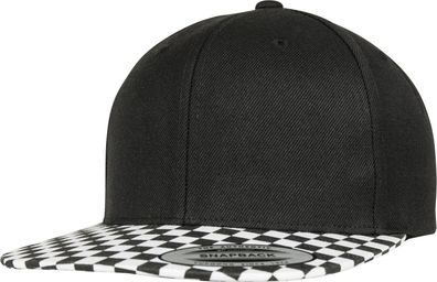Flexfit Cap Checkerboard Snapback Black/ White