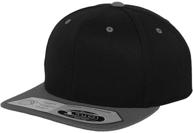 Flexfit Cap 110 Fitted Snapback Black/ Grey