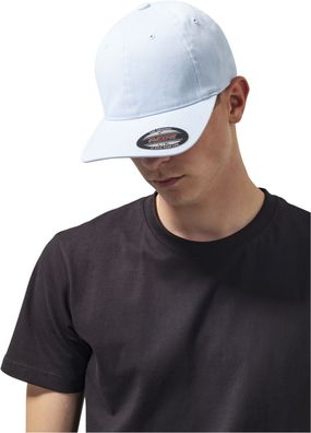 Flexfit Cap Garment Washed Cotton Dad Hat Lightblue