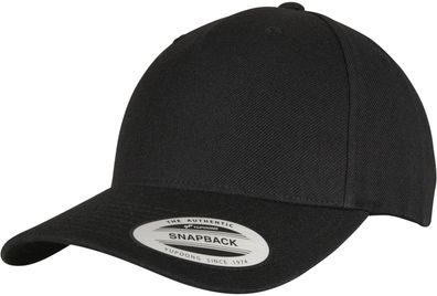 Flexfit Cap YP Classics 5-PANEL Premium CURVED VISOR Snapback CAP Black